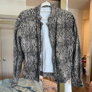 Snakeskin jacket